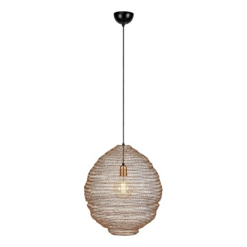 Markslöjd 108773 - Luster na sajli TAZZA 1xE27/40W/230V zlatni