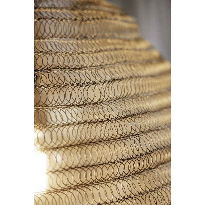 Markslöjd 108773 - Luster na sajli TAZZA 1xE27/40W/230V zlatni