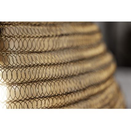 Markslöjd 108773 - Luster na sajli TAZZA 1xE27/40W/230V zlatni