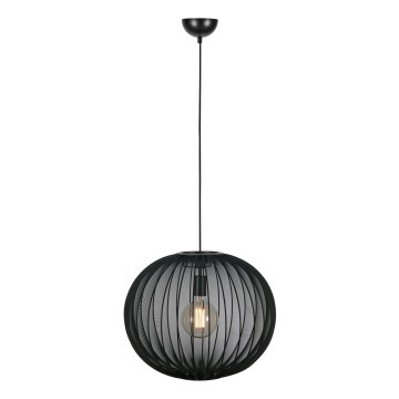 Markslöjd 108791 - Luster na sajli FORENCE 1xE27/40W/230V prečnik 50 cm crni