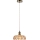 Markslöjd 108858 - Luster na sajli KURAGE 1xE27/40W/230V mesing/dimljeno bež