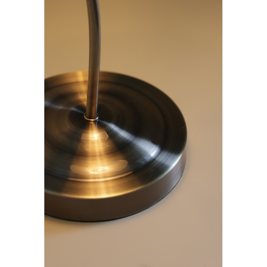 Markslöjd 108863 - Stona lampa VELA 1xE27/40W/230V mesing/bela