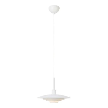 Markslöjd 108874 - Luster na sajli PINY 1xE27/60W/230V prečnik 35 cm bela