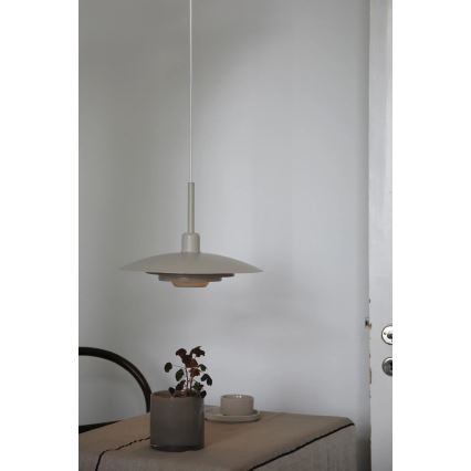 Markslöjd 108875 - Luster na sajli PINY 1xE27/60W/230V prečnik 35 cm bež