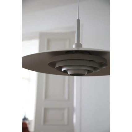 Markslöjd 108877 - Luster na sajli PINY 1xE27/60W/230V prečnik 57 cm bež