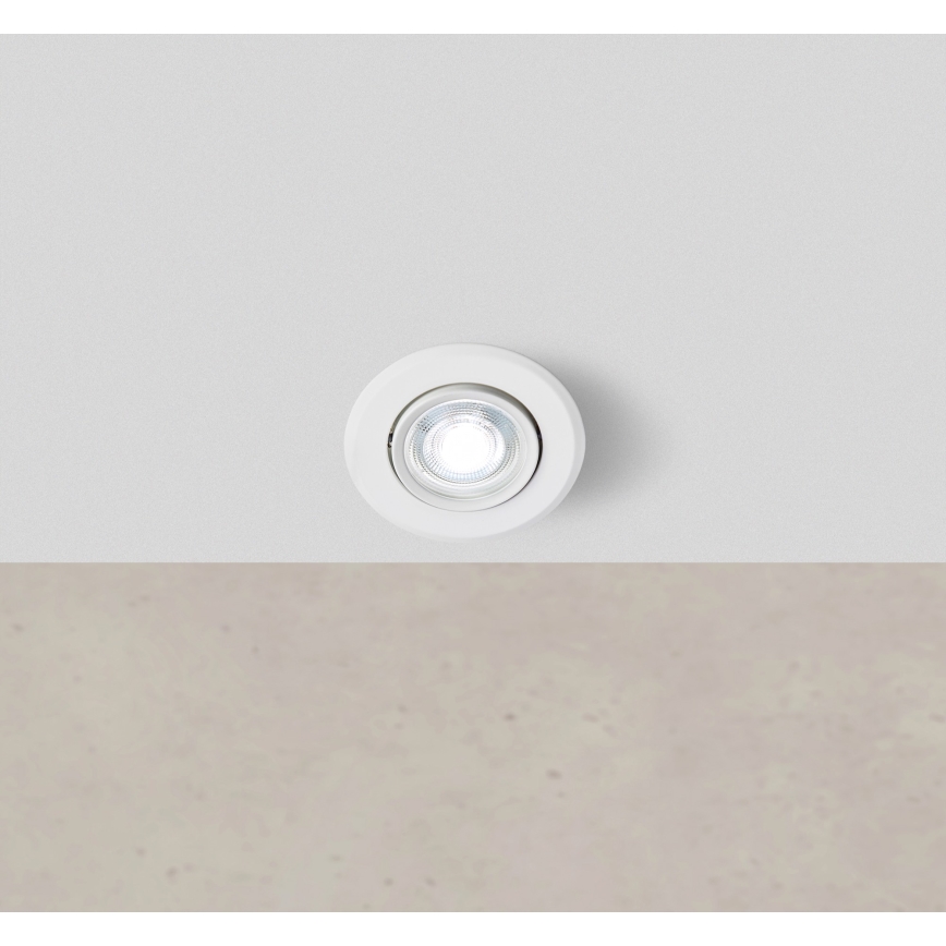 Markslöjd 108885 - LED prigušiva kupatilska ugradna plafonska svetiljka PLUTO LED/4,9W/230V CRI 90 IP44 bela