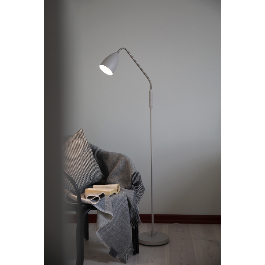 Markslöjd 108887 - LED prigušiva podna lampa PATRO LED/4,9W/230V CRI 90 bež