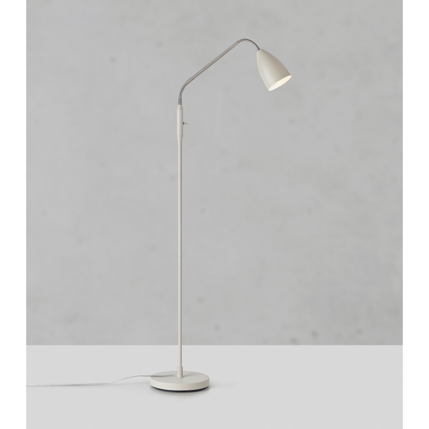 Markslöjd 108887 - LED prigušiva podna lampa PATRO LED/4,9W/230V CRI 90 bež