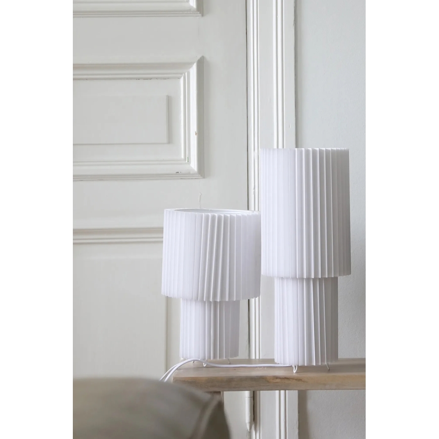 Markslöjd 108895 - Stona lampa CATIS 1xE27/60W/230V 32 cm bela