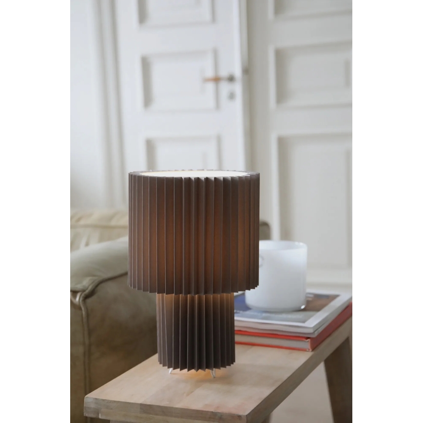 Markslöjd 108896 - Stona lampa CATIS 1xE27/60W/230V 32 cm siva