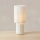 Markslöjd 108897 - Stona lampa CATIS 1xE27/60W/230V 45 cm bela