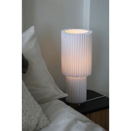 Markslöjd 108897 - Stona lampa CATIS 1xE27/60W/230V 45 cm bela
