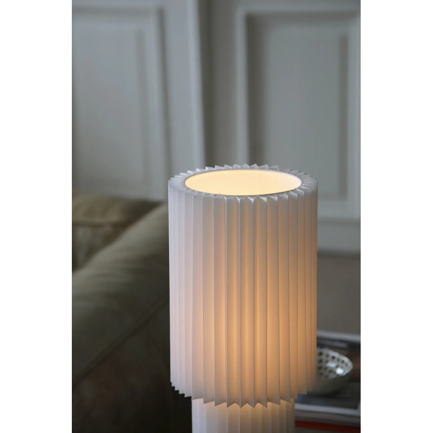Markslöjd 108897 - Stona lampa CATIS 1xE27/60W/230V 45 cm bela