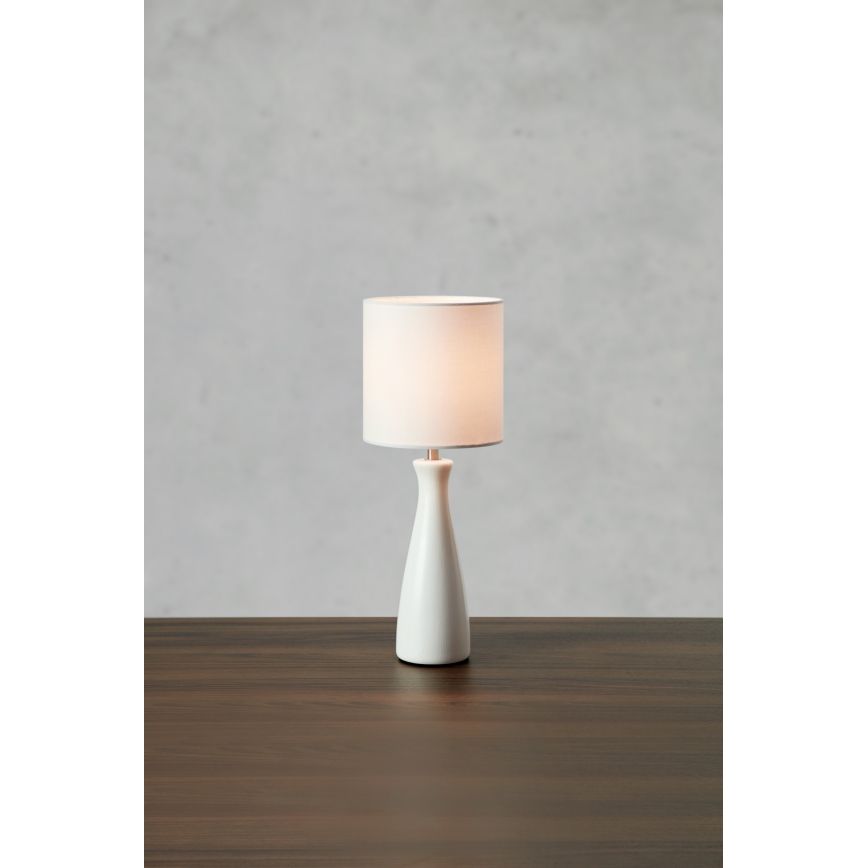 Markslöjd 108904 - Stona lampa BIRILLO 1xE14/60W/230V bela