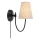 Markslöjd 108907 - Zidna lampa AMAR 1xE14/40W/230V lan/crna