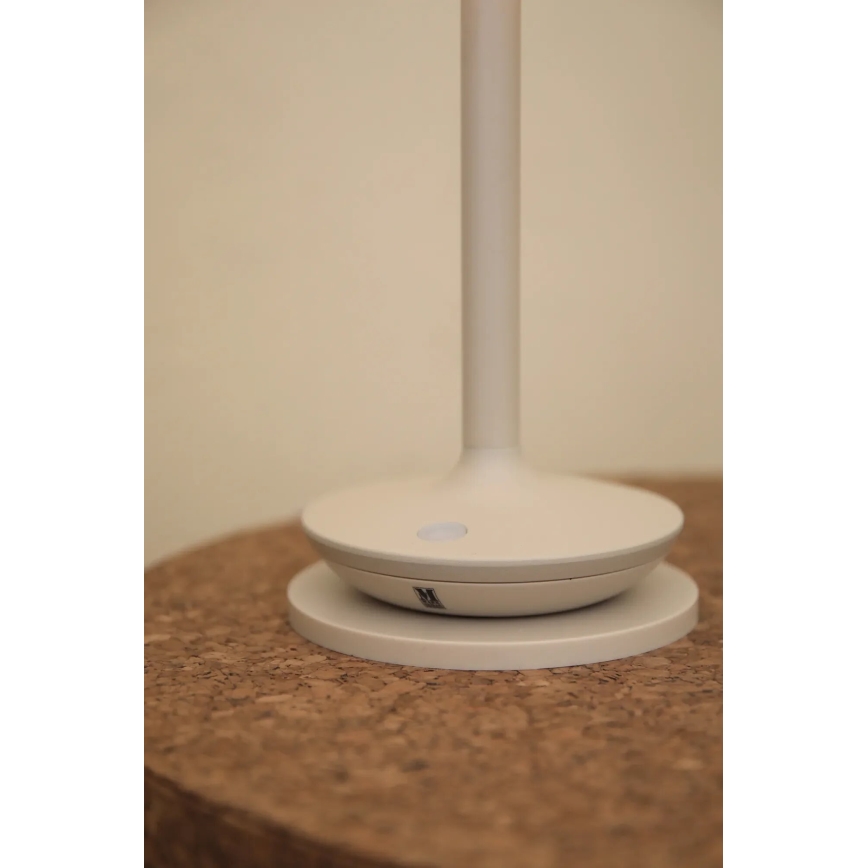 Markslöjd 108917 - LED prigušiva spoljašnja punjiva stolna lampa PETIT LED/2W/1800 mAh 2200/2700/3000K IP44 siva