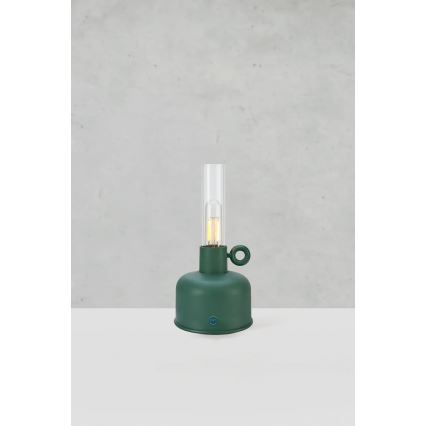 Markslöjd 108920 - prigušiva LED spoljašnja punjiva stona lampa ASTRID LED/2W/1200 mAh IP44 zelena