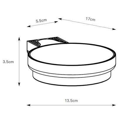 Markslöjd 108952 - LED prigušiva solarna zidna svetiljka FRAME LED/2W/3,7V 4000 mAh IP44 crna