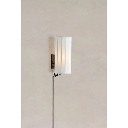 Markslöjd 108960 - Zidna lampa HIKARI 1xE27/60W/230V bela/crna
