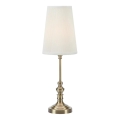 Markslöjd 108969 - Stona lampa NOBLE 1xE14/40W/230V 56 cm bela/mesing