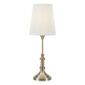 Markslöjd 108970 - Stona lampa NOBLE 1xE14/40W/230V 66 cm bela/mesing