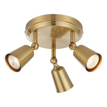 Markslöjd 108980 - Spot svetiljka TINY 3xGU10/7W/230V mesing