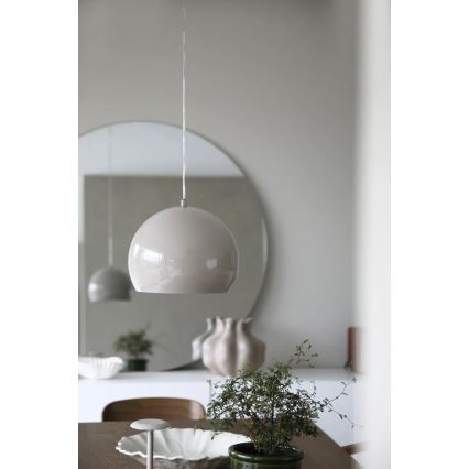 Markslöjd 108986 - Luster na sajli POP 1xE27/40W/230V, prečnik 28 cm, siva
