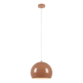 Markslöjd 108987 - Luster na sajli POP 1xE27/40W/230V Ø 28 cm braon