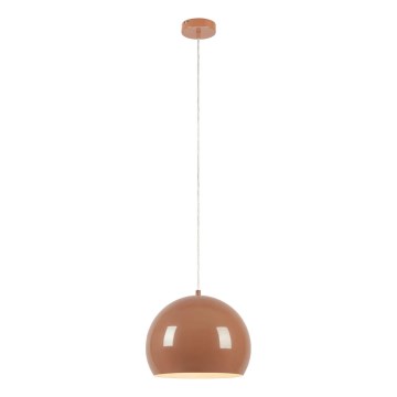 Markslöjd 108987 - Luster na sajli POP 1xE27/40W/230V Ø 28 cm braon