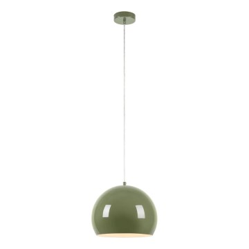 Markslöjd 108988 - Luster na sajli POP 1xE27/40W/230V, prečnik 28 cm, zelena