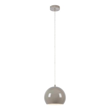 Markslöjd 108989 - POP viseća lampa na lanku 1xGU10/7W/230V, prečnik 20 cm, siva