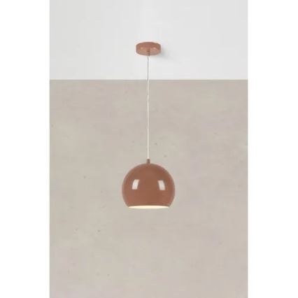 Markslöjd 108990 - Visilica na sajli POP 1xGU10/7W/230V prečnik 20 cm braon