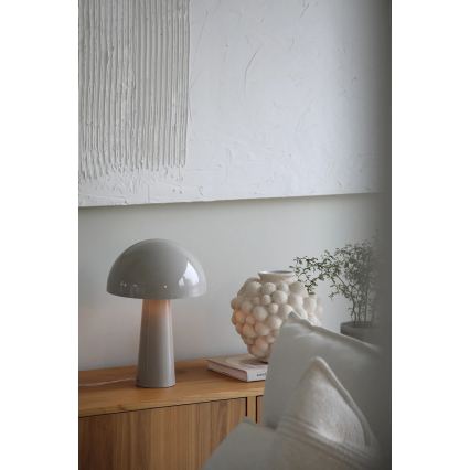 Markslöjd 108993 - Stona lampa MANTAR 1xE14/40W/230V siva
