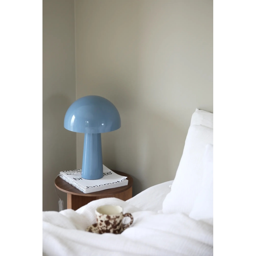 Markslöjd 108994 - Stona lampa MANTAR 1xE14/40W/230V plava