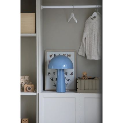 Markslöjd 108994 - Stona lampa MANTAR 1xE14/40W/230V plava