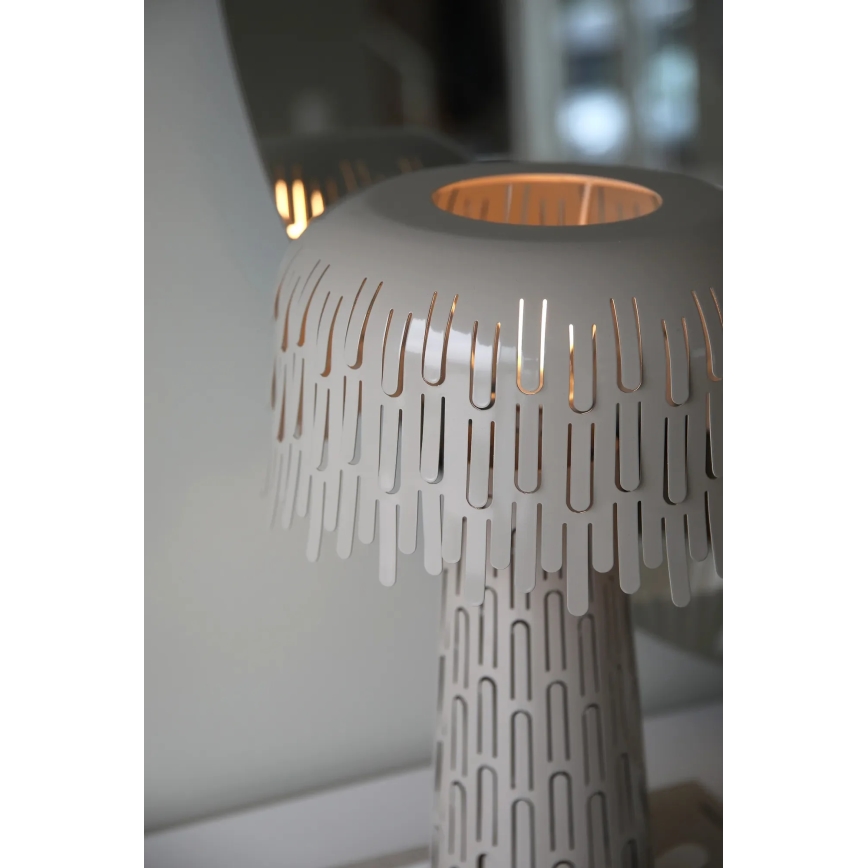 Markslöjd 109005 - Stona lampa VERBERA 1xE14/40W/230V siva