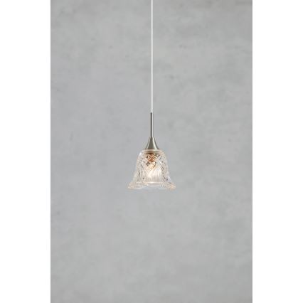 Markslöjd 109012 - Luster na lanku LUNA 1xE14/40W/230V matni hrom