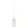 Markslöjd 109014 - Luster na sajli TIBIA 1xE14/40W/230V mesing