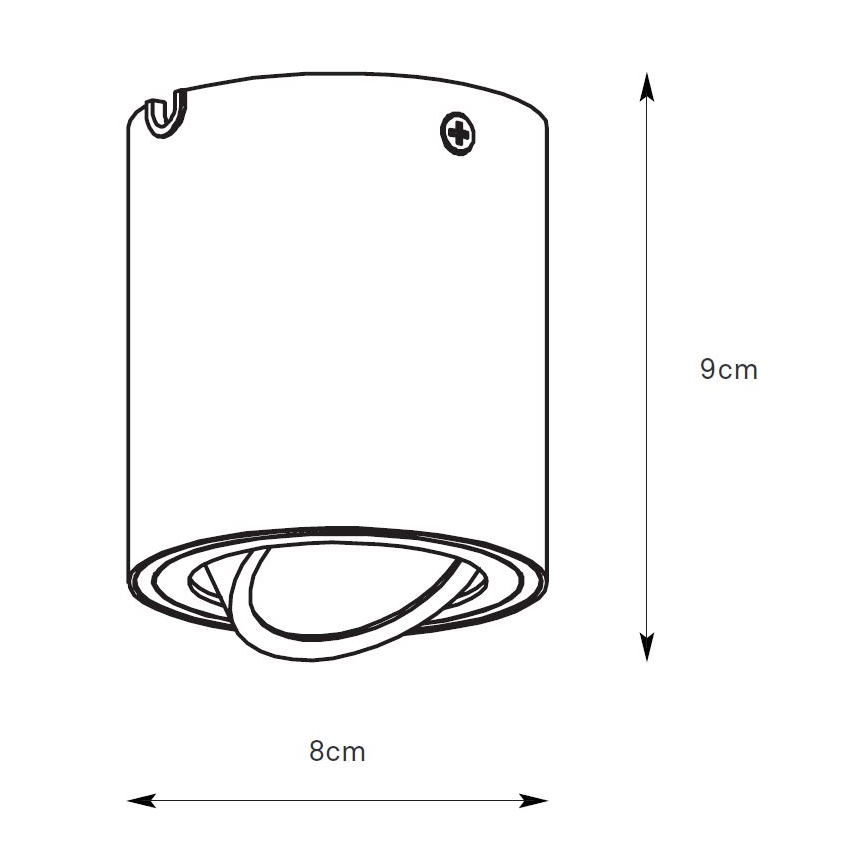 Markslöjd 109020 - LED prigušiva spot svetiljka DIRETTO LED/5W/230V CRI 90 bela