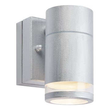 Markslöjd 109103 - LED prigušiva spoljna zidna lampa LUNO LED/4,9W/230V IP65 srebrna