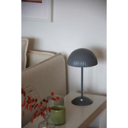 Markslöjd 109139 - Stona lampa ZIN 2xG9/20W/230V siva