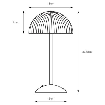 Markslöjd 109140 - Stona lampa ZIN 2xG9/20W/230V, plava