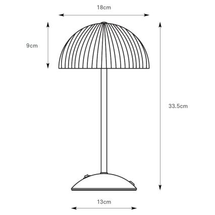 Markslöjd 109142 - Stona lampa ZIN 2xG9/20W/230V ružičasta