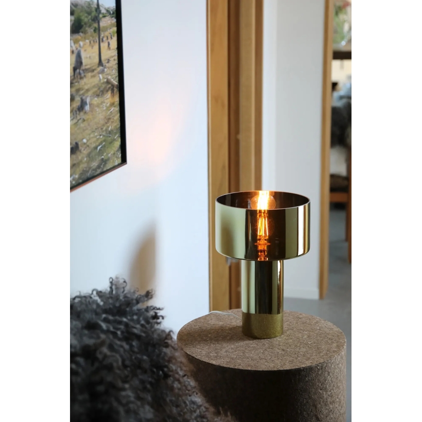 Markslöjd 109145 - Stona lampa CORIN 1xE27/60W/230V zlatna