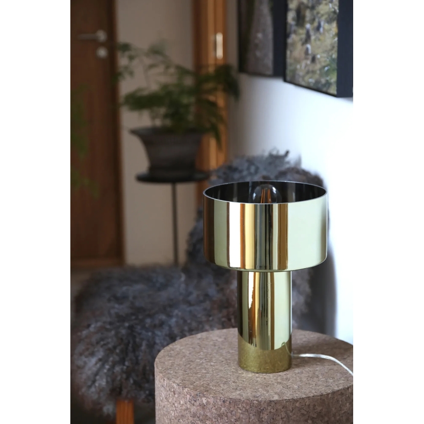 Markslöjd 109145 - Stona lampa CORIN 1xE27/60W/230V zlatna