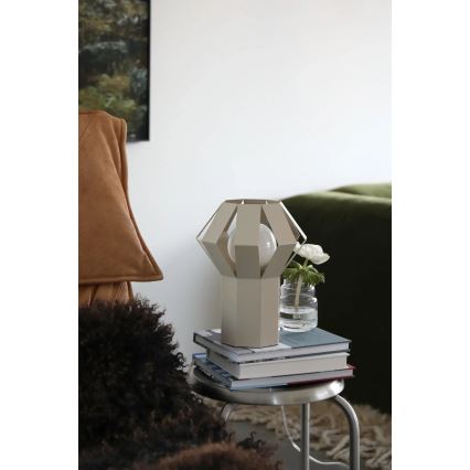 Markslöjd 109147 - Stona lampa OCTA 1xE27/60W/230V krem boje