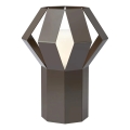 Markslöjd 109148 - Stona lampa OCTA 1xE27/60W/230V braon
