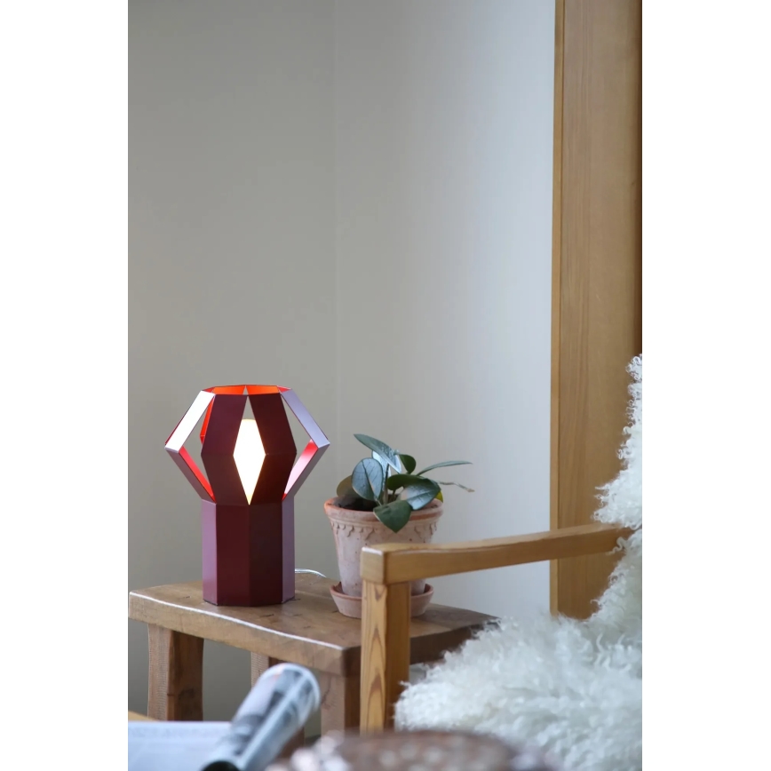 Markslöjd 109150 - Stona lampa OCTA 1xE27/60W/230V bordo