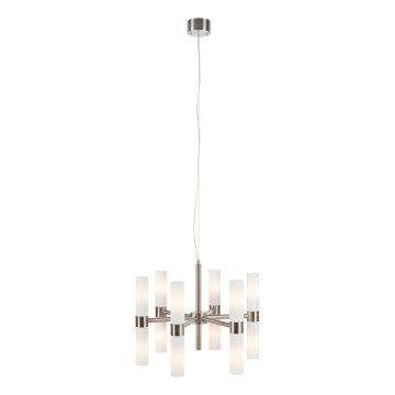 Markslöjd 109154 - Luster na sajli ELARA 12xE14/40W/230V matni hrom