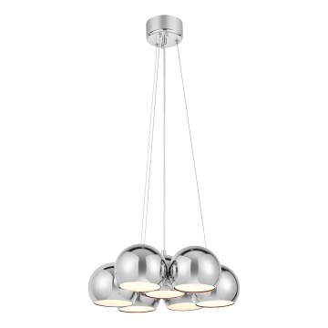 Markslöjd 109167 - Luster na sajli CUPOLO 7xE14/40W/230V sjajni hrom